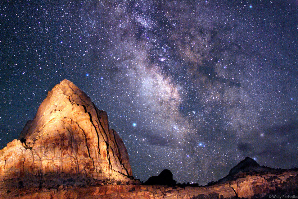 Milky Way over Capital Dome